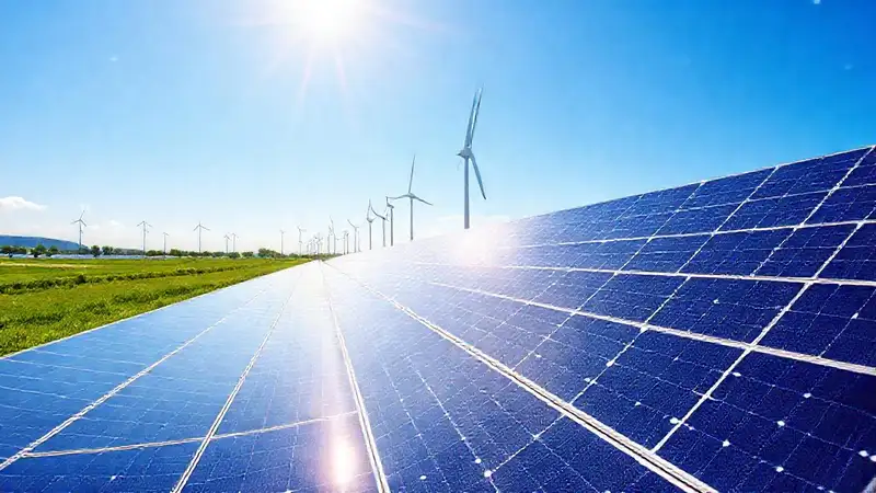 Energías limpias brillan en el cielo