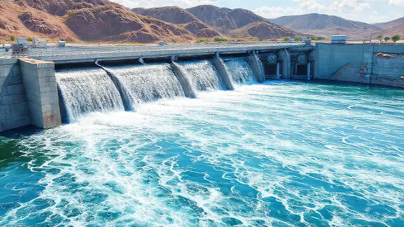 Estación hidroeléctrica moderna impulsa la energía