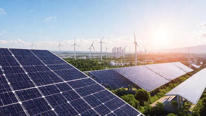 Energía limpia ilumina un futuro brillante