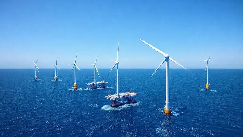 Turbinas eólicas marinas ofrecen energía brillante