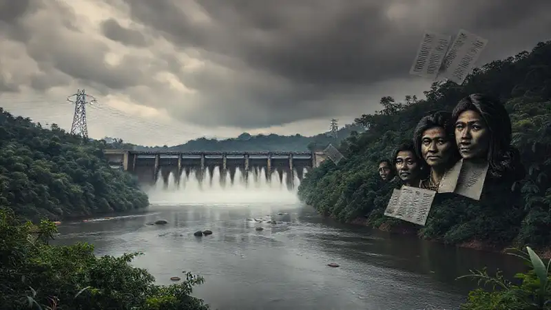 La naturaleza enfrenta la energía y la ley