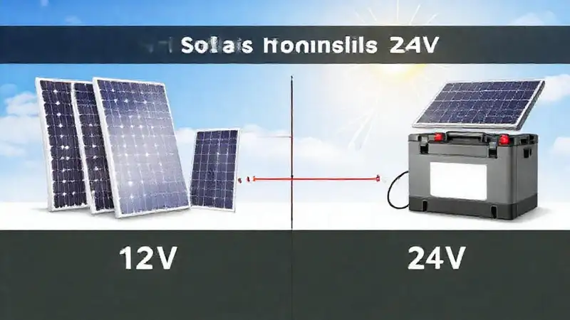Paneles solares comparan voltajes para energía limpia