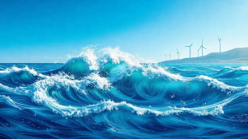 Olas marinas generan energía a la vista