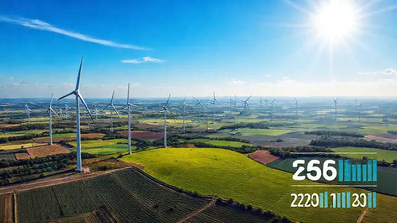 Turbinas eólicas producen energía limpia globalmente