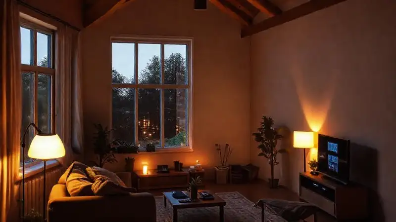 Energía solar crea un hogar tranquilo