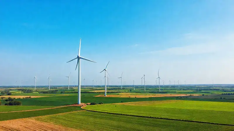 Turbinas eólicas: energía sostenible y financiamiento