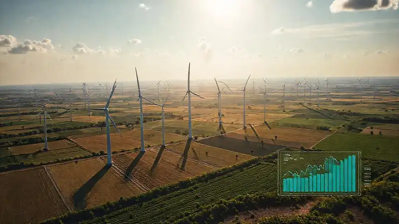 Turbinas eólicas generan energía verde y esperanza