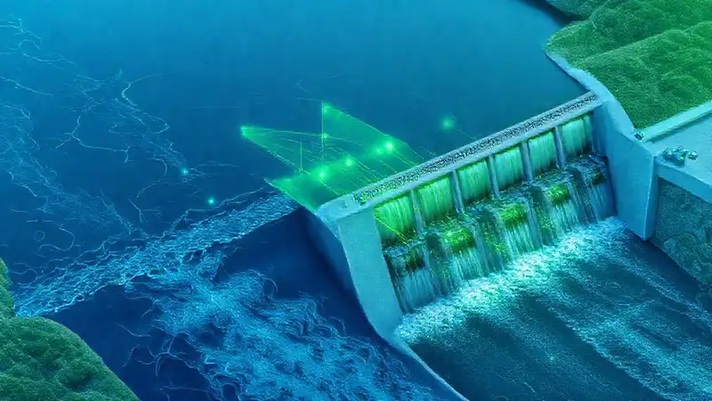 Presa hidroeléctrica adapta energía sostenible al río