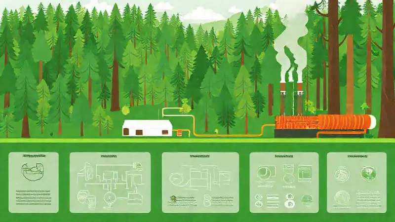 Infografía moderna muestra energía limpia