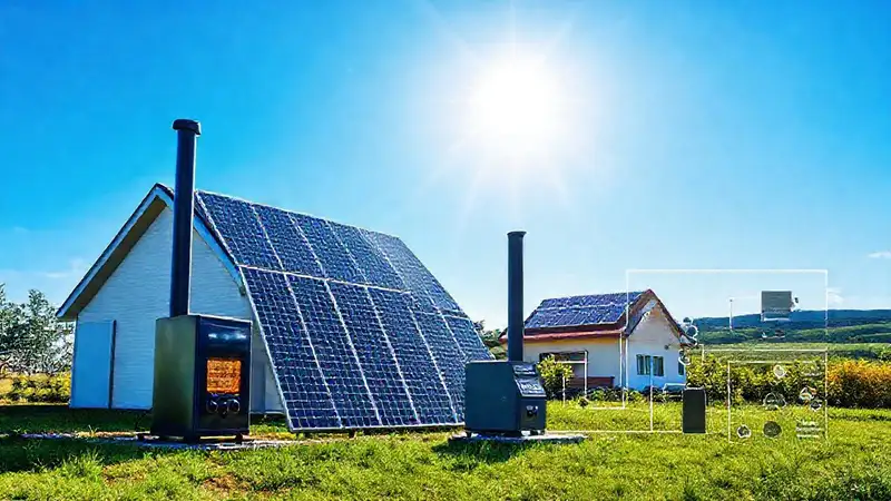 Una casa moderna utiliza energías limpias