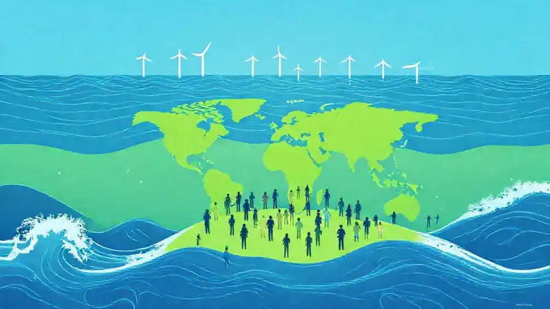 Olas oceánicas impulsan energía sostenible globalmente