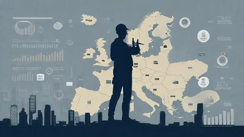 Mapa europeo informativo y profesional