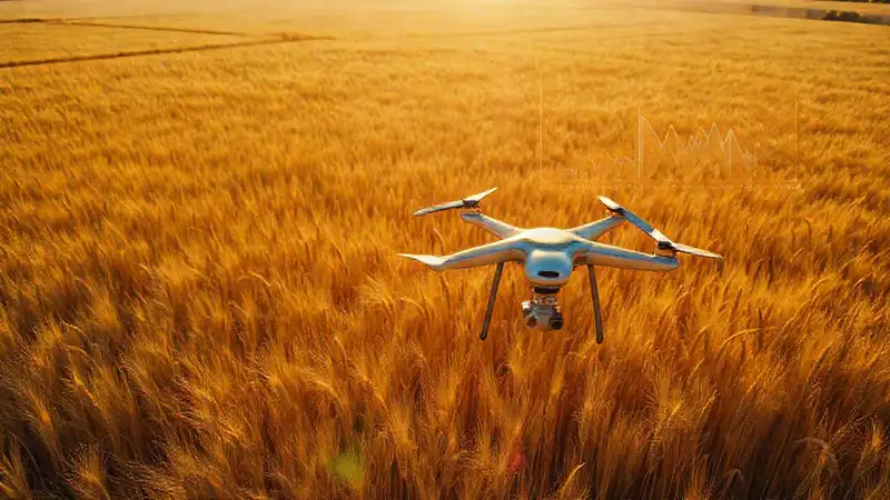 Cosecha dorada analizada con datos científicos