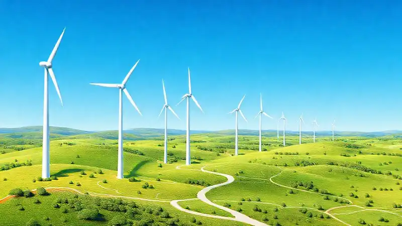 Turbinas eólicas generan energía de forma eficiente