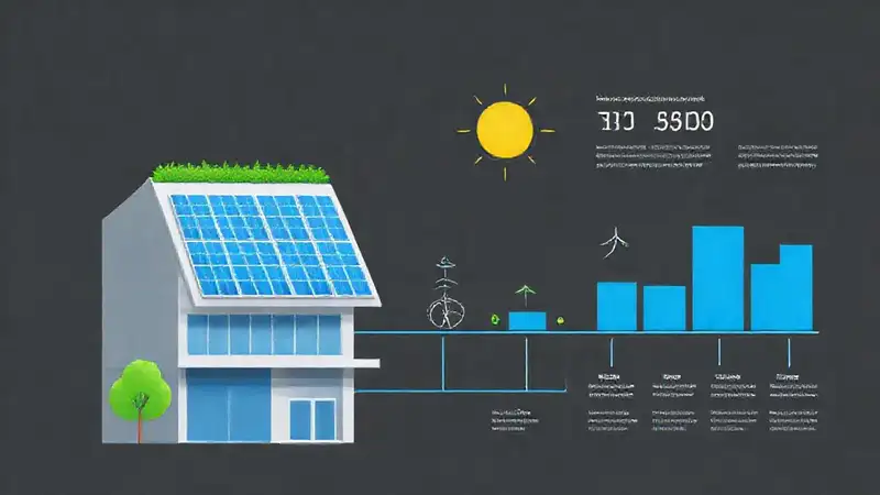 Edificio sostenible genera energía solar