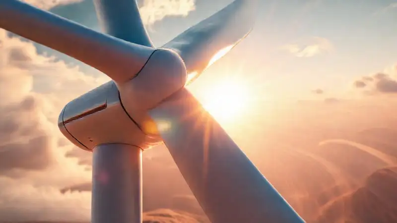 Turbina futurista sin palas