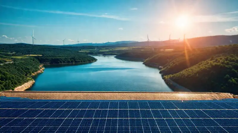 Un futuro sostenible se refleja aquí