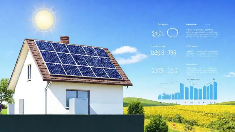 Paneles solares generan energía limpia doméstica