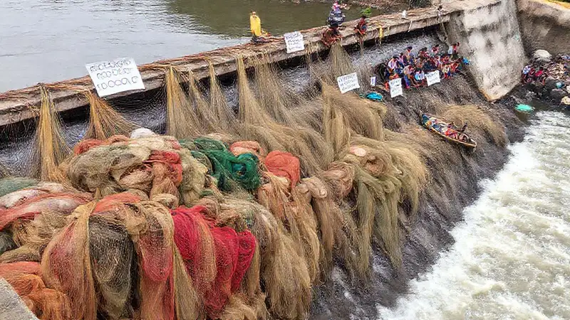 Pescadores preocupados buscan transparencia en el río