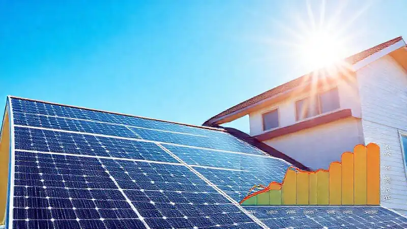 Paneles solares generan energía limpia y eficiente