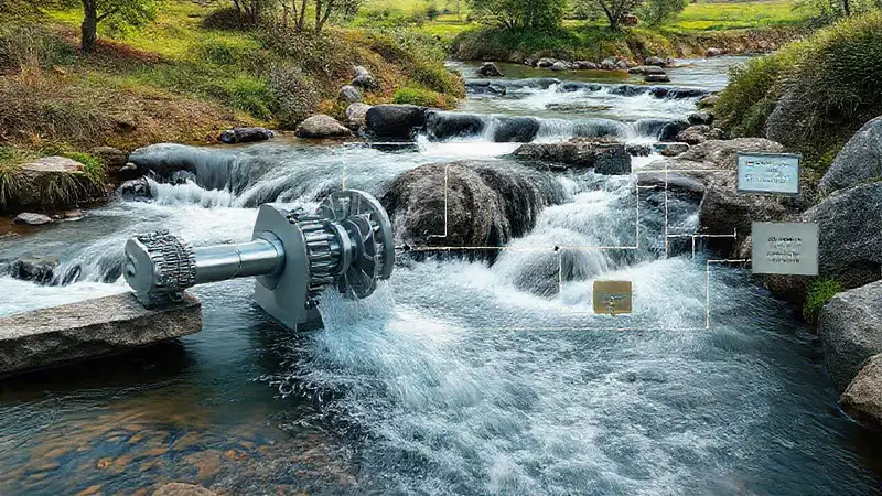 Turbina hidroeléctrica genera energía constante, adaptativa