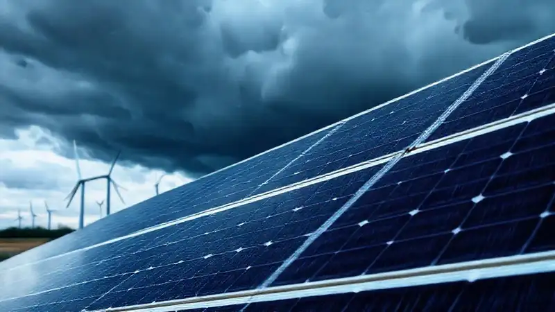 Paneles solares duraderos resisten el clima extremo