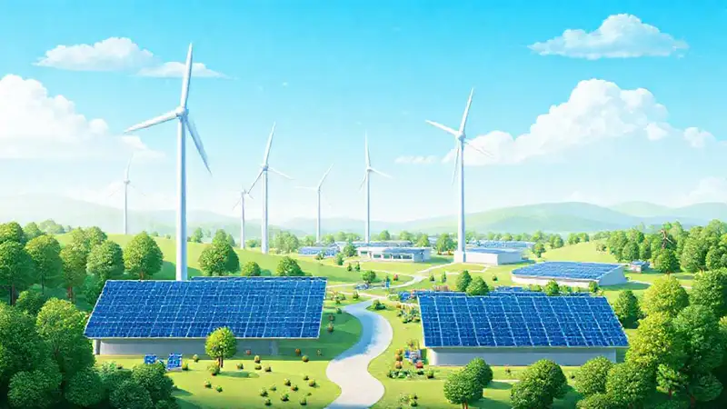 Energía limpia visualizada en 2024