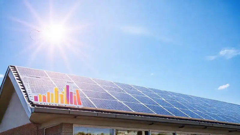 Paneles solares informan sobre energía moderna