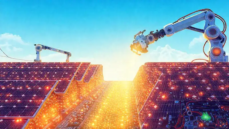 Reciclaje solar crea un futuro limpio