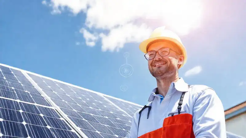 Paneles solares ofrecen energía sostenible moderna