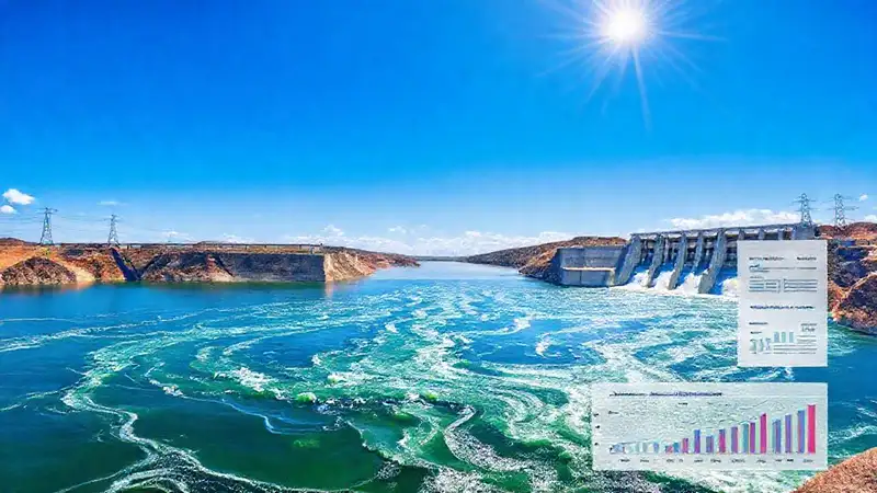 Presa hidroeléctrica genera energía limpia