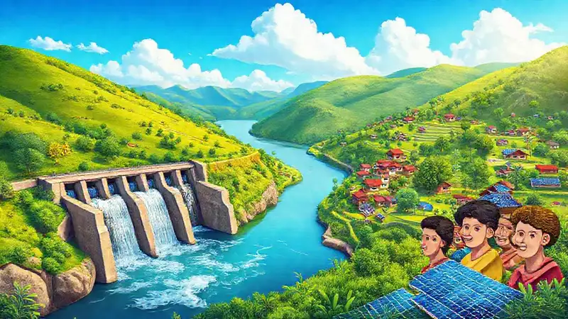 Presa hidroeléctrica impulsa un futuro sostenible
