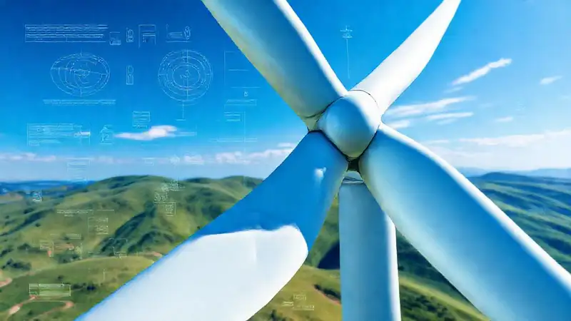 Turbina eólica moderna