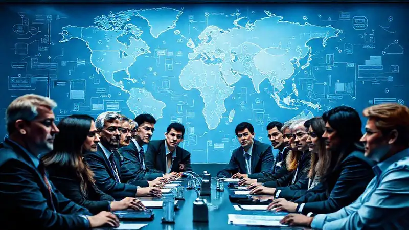 Reunión global: conexiones y análisis serios