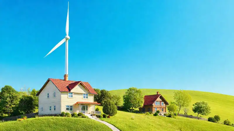 Turbina eólica inspira energía sostenible