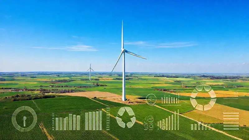Turbinas eólicas: energía sostenible y moderna