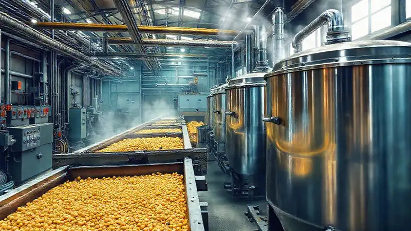 Desechador industrial: maquinaria detallada