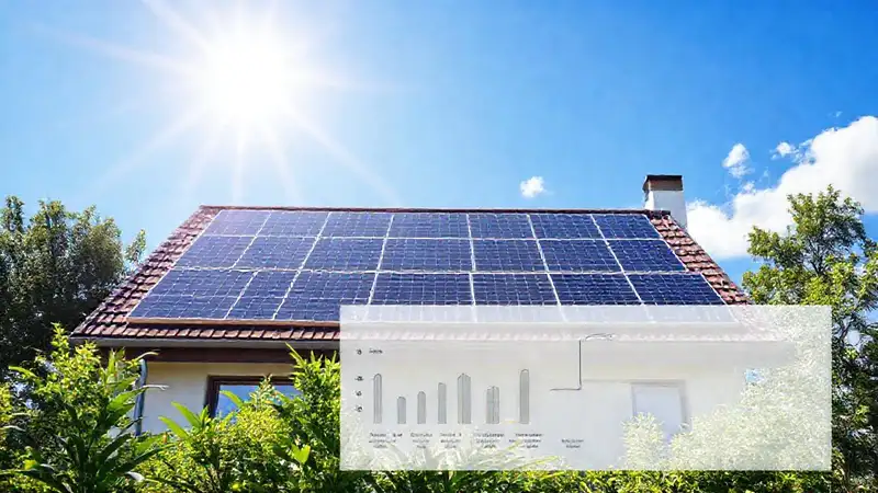 Energía solar: hogar moderno y esperanza