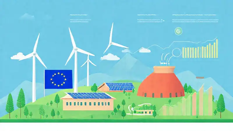 Energía limpia: diseño moderno y datos