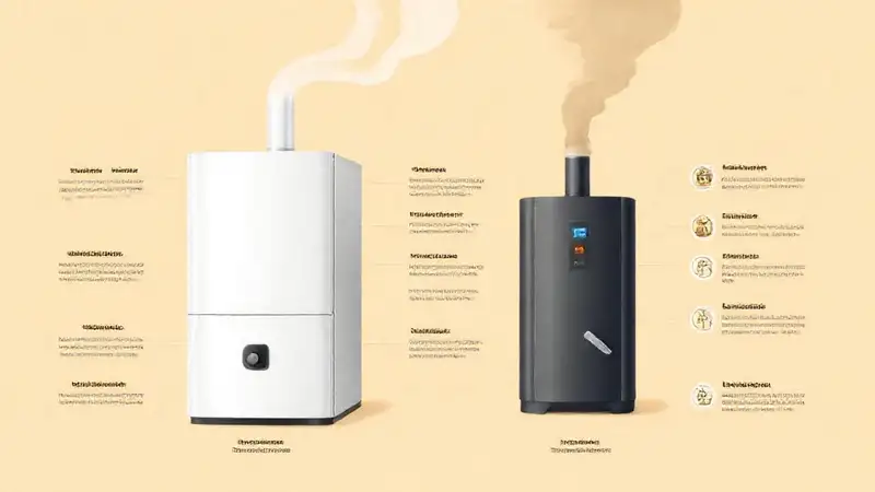Boiler moderno: comparación informativa y elegante