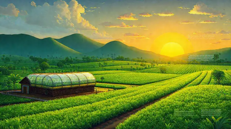 Fábrica brasileña: energía sostenible, futurista y verde