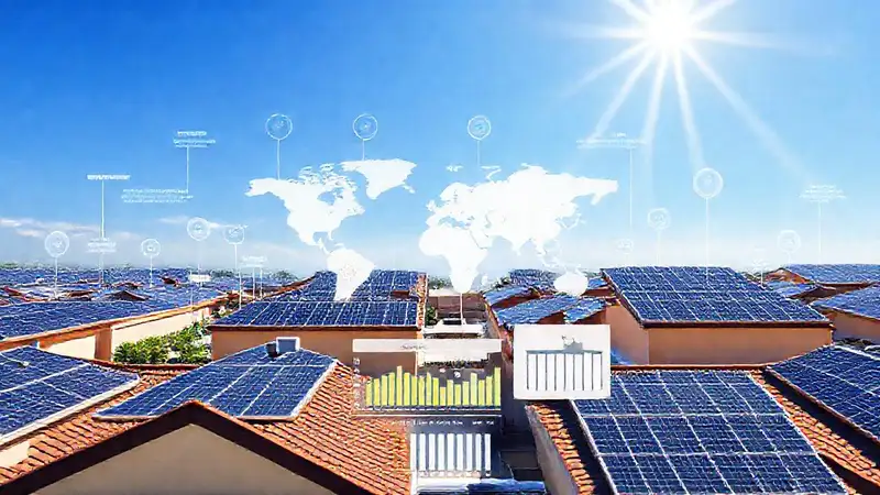 Paneles solares impulsan la energía limpia