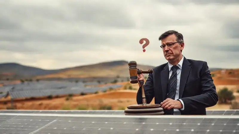 Paneles solares en España plantean riesgos legales