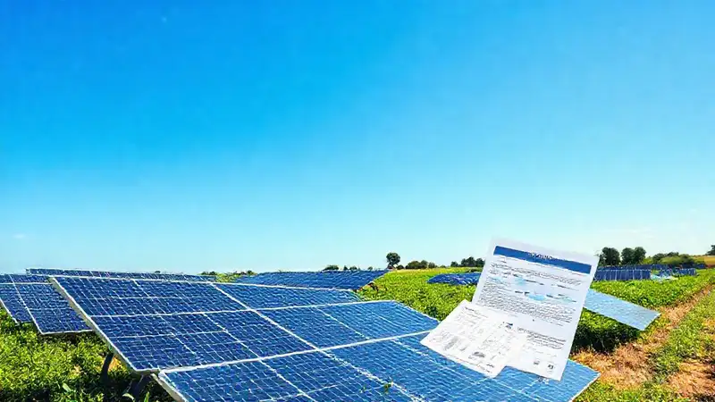 Paneles solares: seguro para agricultura moderna