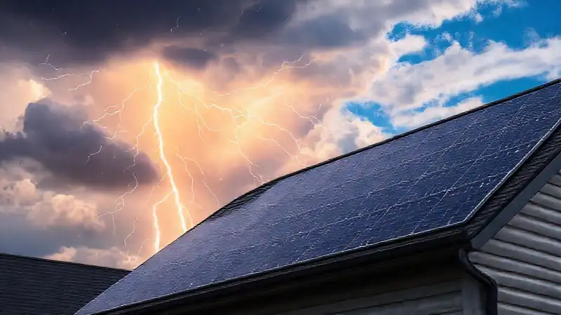 Paneles solares resisten tormentas