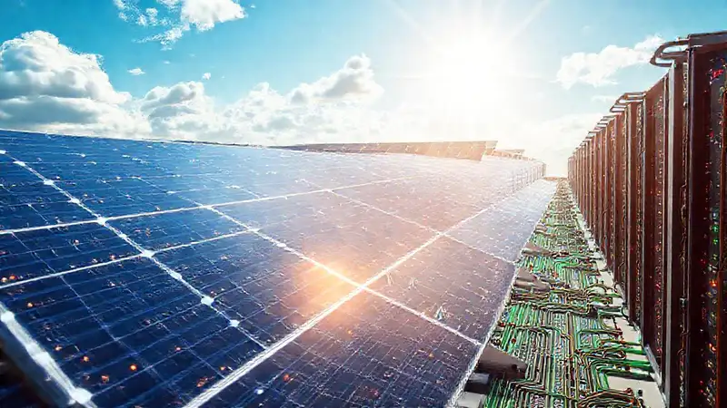 Tecnología solar impulsa energía limpia y digital