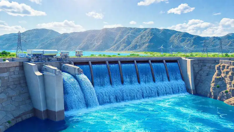 Almacenamiento hidroeléctrico impulsa energía limpia moderna