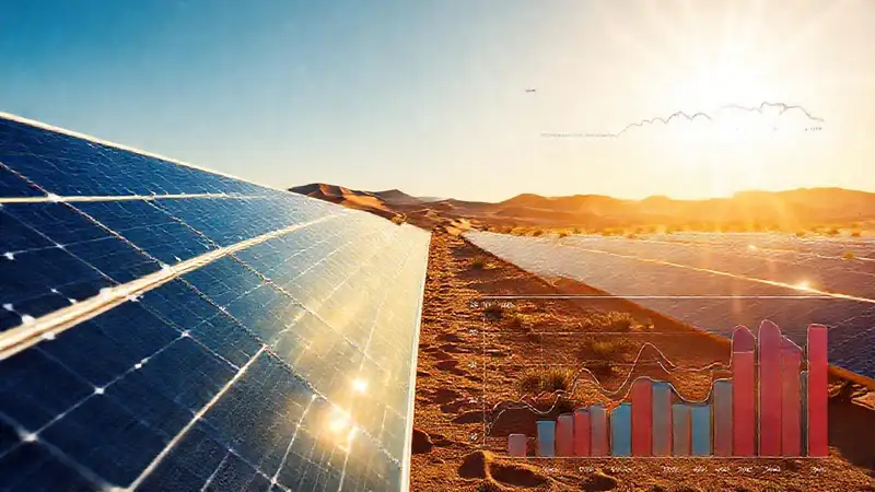 Paneles solares muestran datos del desierto