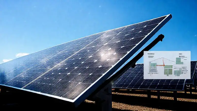 Paneles solares: eficiencia visualizada en sombra