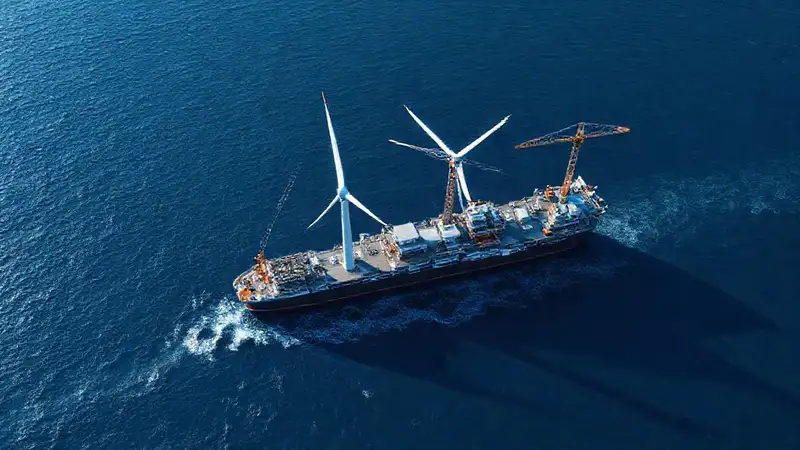 Parque eólico marino: innovación y colaboración estratégica